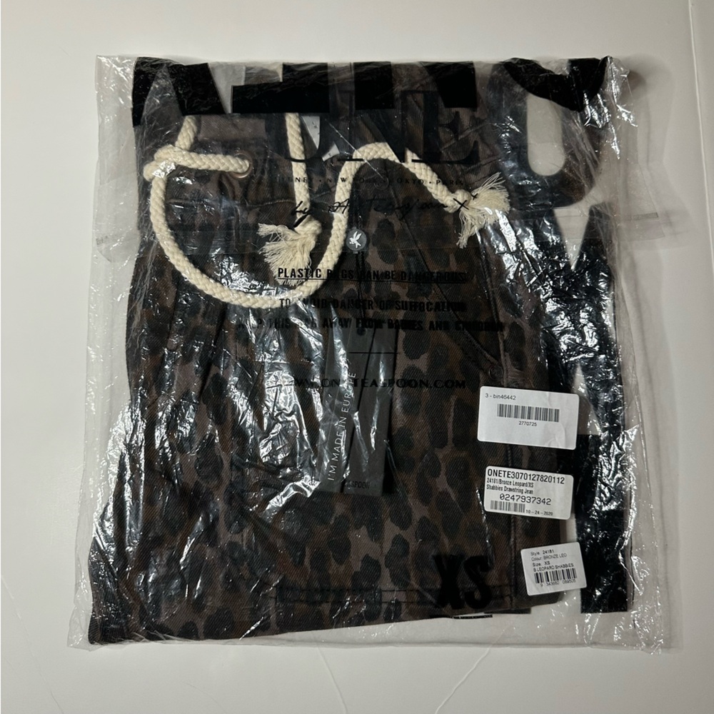 One Teaspoon‎ • Shabbies Drawstring Jean in Bronze Leopard - Picture 3 of 3